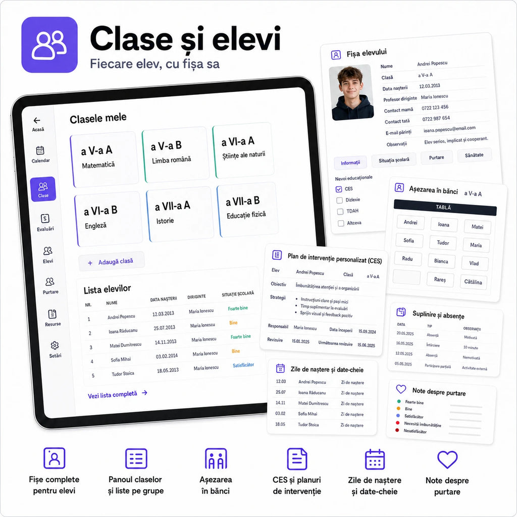 Agenda Profesorului – Planner Digital Interactiv